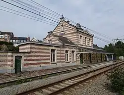 Bâtiment de la gare.