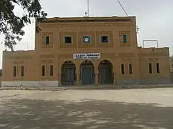 Façade de bâtiment.