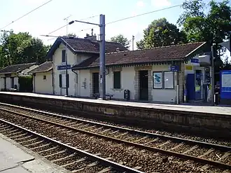 Vue intérieure du bâtiment des voyageurs.