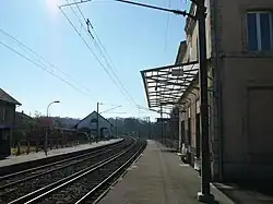 Vue en direction de Besançon.