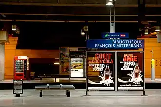 Vue d'un quai, en 2007.