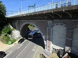 Quais de la gare et bus de la STIB