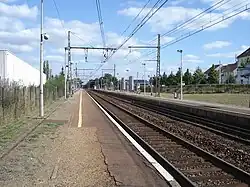 Vue générale de la gare.