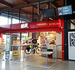 Le point Relay et café.