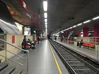 Image illustrative de l’article Gare du Midi (métro de Bruxelles)