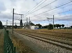 La sous station électrique du Perray (78).