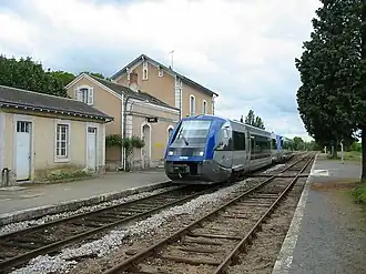 Image illustrative de l’article Gare de Lussac-les-Châteaux
