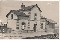 Gare de Portsall en 1910
