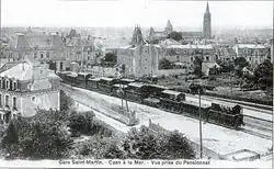 Les quais au début du XXe&nbsp;siècle.