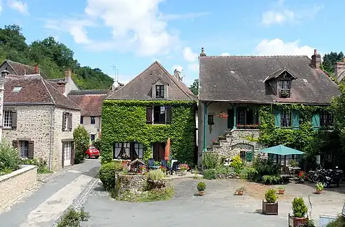 La place du château en 2010.