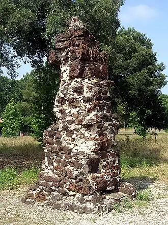 Borne de sauveté de Mimizan, XIe&nbsp;siècle.