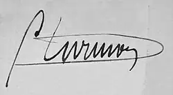 signature de Gaston Durmon