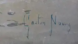 signature de Gaston Noury