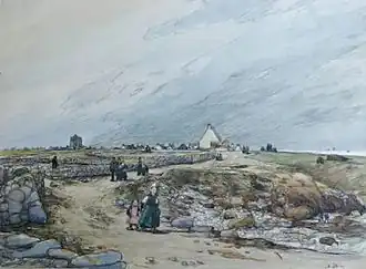 Gaston de Latenay : De retour de Saint-Guénolé (1910, collection particulière).