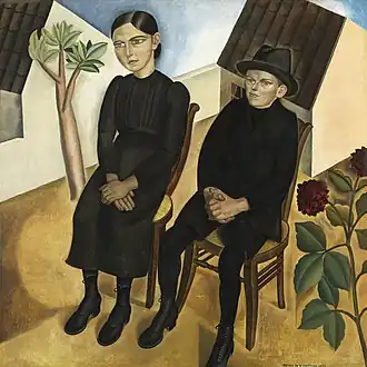 Gaston et sa sœur, 1923, Musée royal des Beaux-Arts d'Anvers.