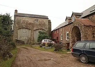 Les vestiges de l'ancien couvent.