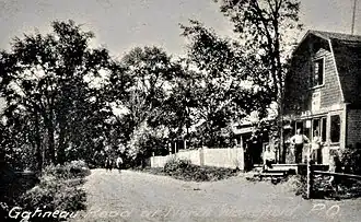 Un magasin dans un village