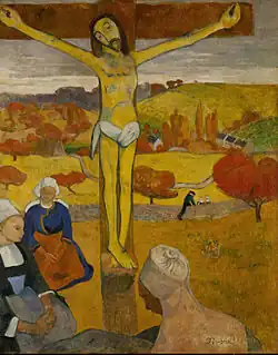 Paul Gauguin : Le Christ jaune (1889, Galerie d'art Albright-Knox )