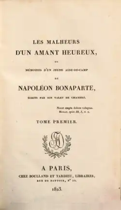 Image illustrative de l’article Les Malheurs d’un amant heureux