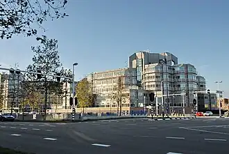 Le siège de l'AIVD.