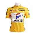 Maillot Jaune de Miguel Indurain (collection: KOERS. Musée de la Course Cycliste)
