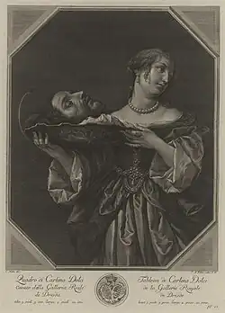 La Fille d'Hérodes, d'après Carlo Dolci (vers 1750, Gemäldegalerie Alte Meister).