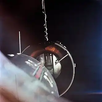 L'amarrage de Gemini 8 avec Agena 8.