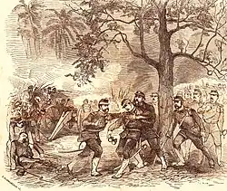 La mort du général hollandais Kohler