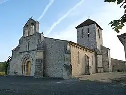 Vue générale de l'église.