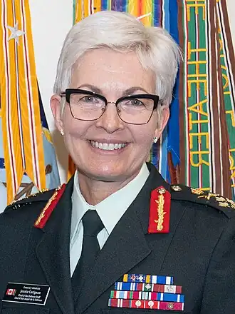 Jennie Carignan, cheffe d'état-major de la Défense canadienne