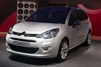 Une Citroën C3.