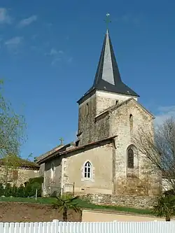 L'église de Genouillac.