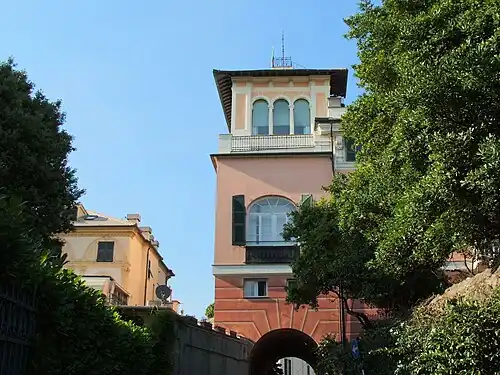 La torre di belvedere.