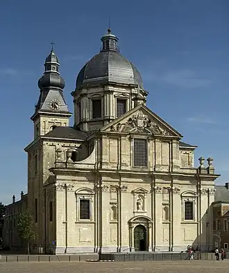 L'église de l'ancienne abbaye Saint-Pierre de Gand en 2009, située à Gand dans la province de Flandre-Orientale.