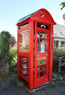 Boîte à lire publique.