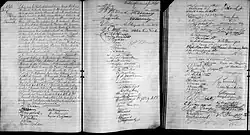 Acte de sépulture de George Etienne Cartier. 13 juin 1873. Paroisse Notre-Dame de la ville de Montréal.