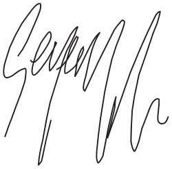 Écriture noire sur un fond blanc.