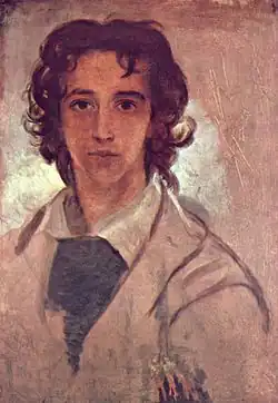 Autoportrait à l'âge de 17 ans, 1834, Compton, Watts Gallery (en).