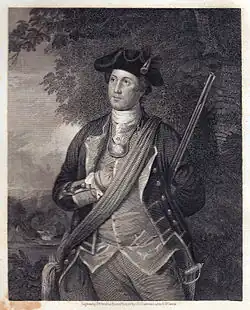 George Washington, 1772, gravure