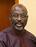 George Weah en 2016
