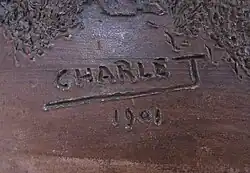 signature de Georges Alexandre Charlet