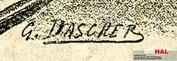 signature de Georges Dascher