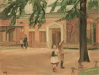 Parc zoologique à Hambourg (1907).