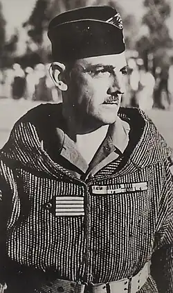 Georges Leblanc, commandant le 1er GTM
