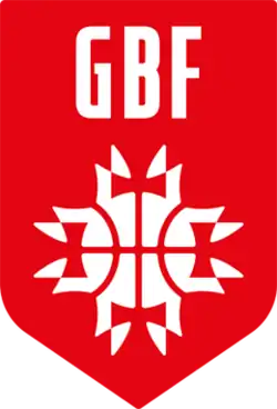 alt=Écusson de l' Équipe de Géorgie