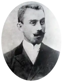 Description de l'image Georgian classical composer Zacharia Paliashvili in the early 1900s - crop.png.