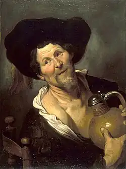 Le Joyeux buveur (entre 1624 et 1626), Baltimore, Walters Art Museum.
