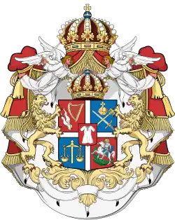 Blason de Irakli Bagration de Mukhrani
