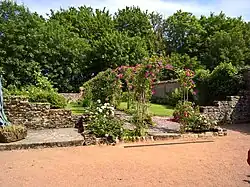Jardin de l'office du tourisme de la CCPV