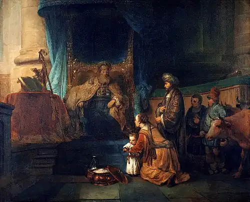 Anne et son époux Elcana, 1665Musée du Louvre